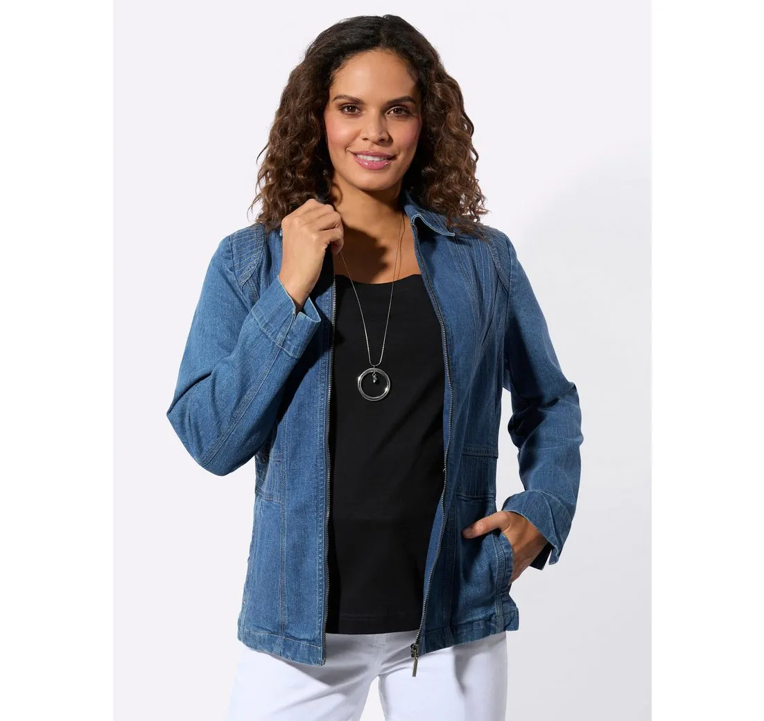 WITT Blusenblazer Jeansjacke