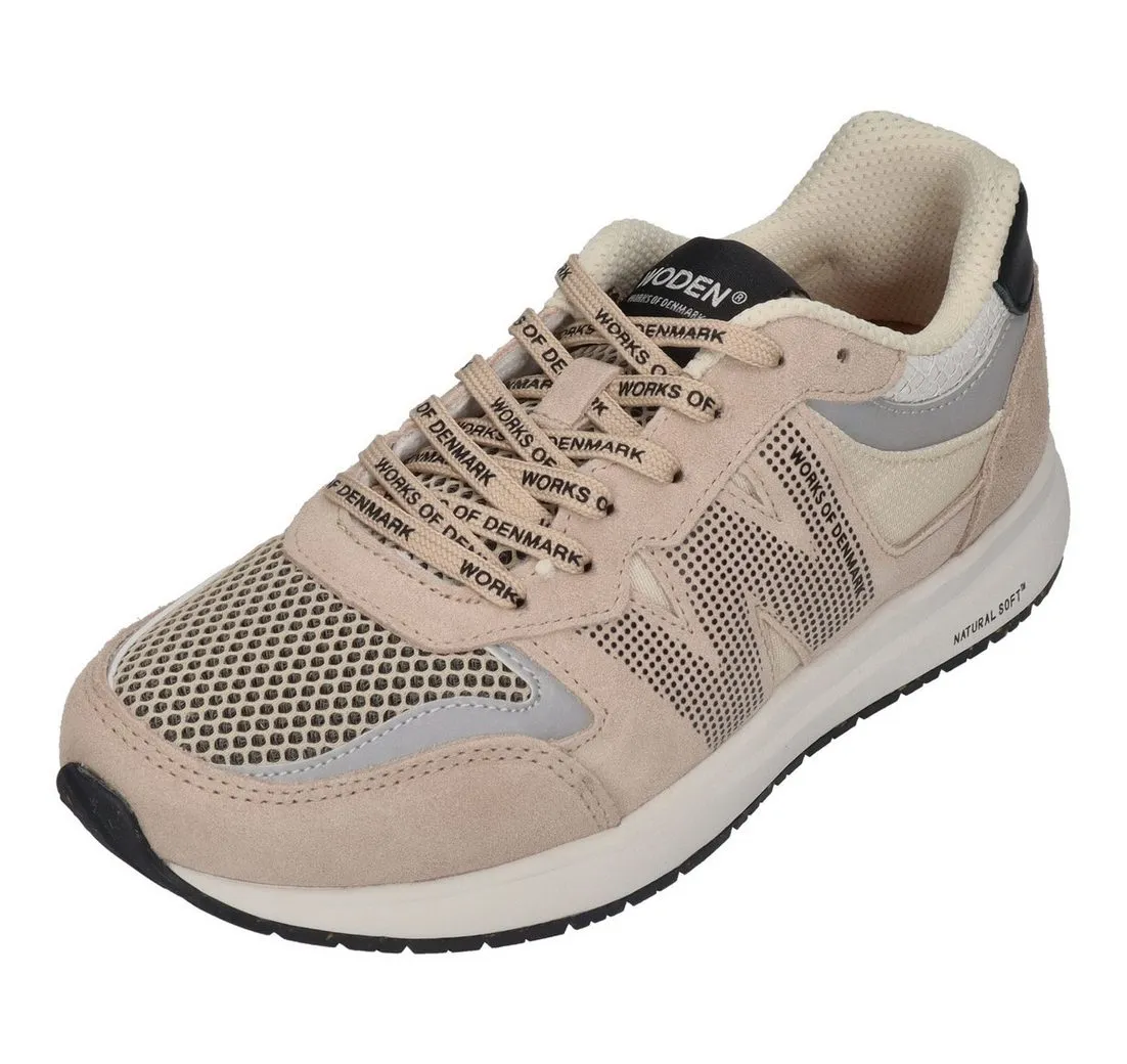 WODEN RIGMOR OPEN MESH WL702 Sneaker coffee cream