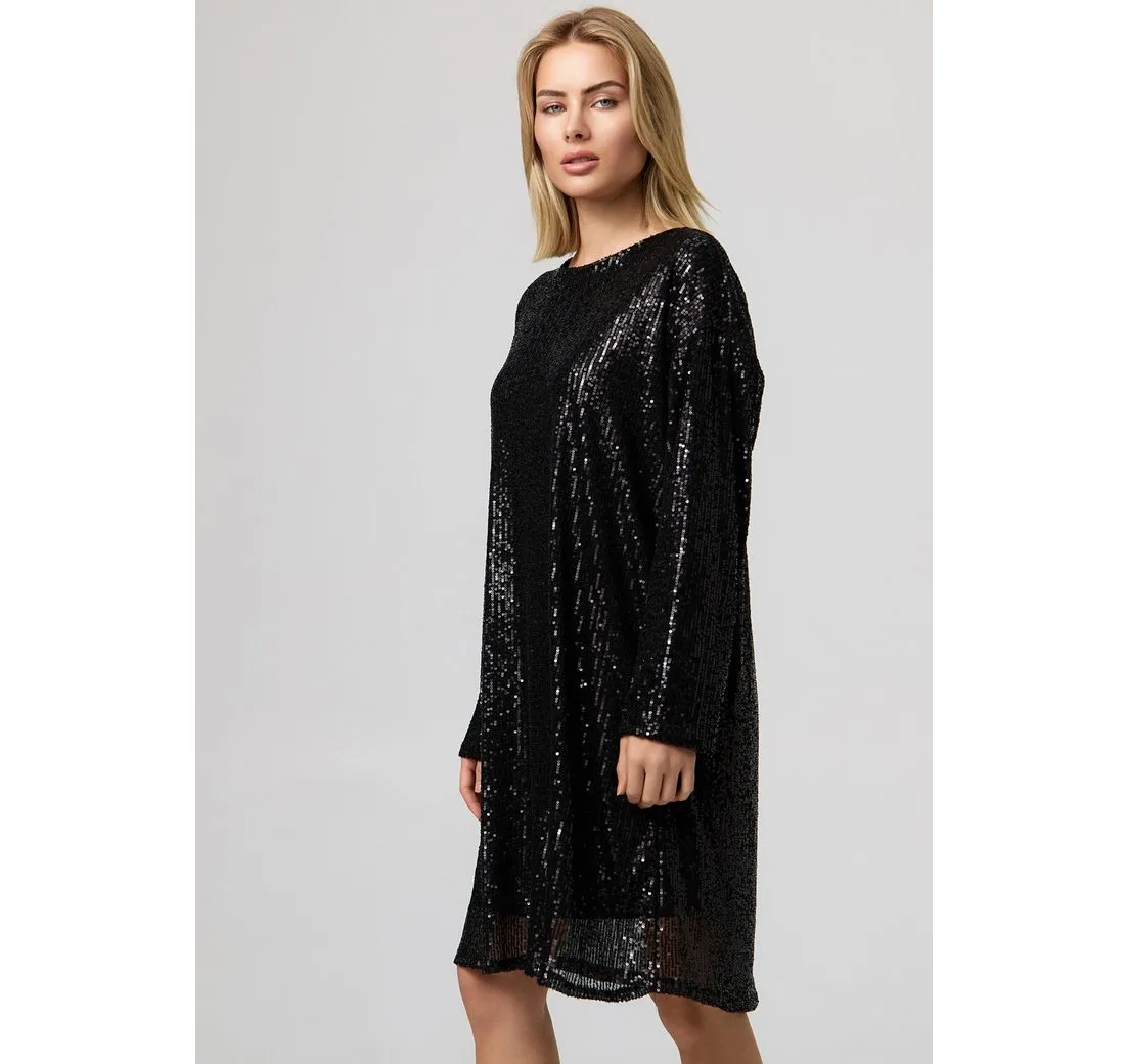 WORLDCLASSCA Paillettenkleid Worldclassca Paillettenkleid Dress mit Pailetten Club Partykleid Neu