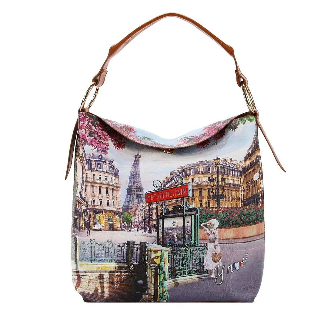 Y Not Schultertasche Yesbag, Polyurethan