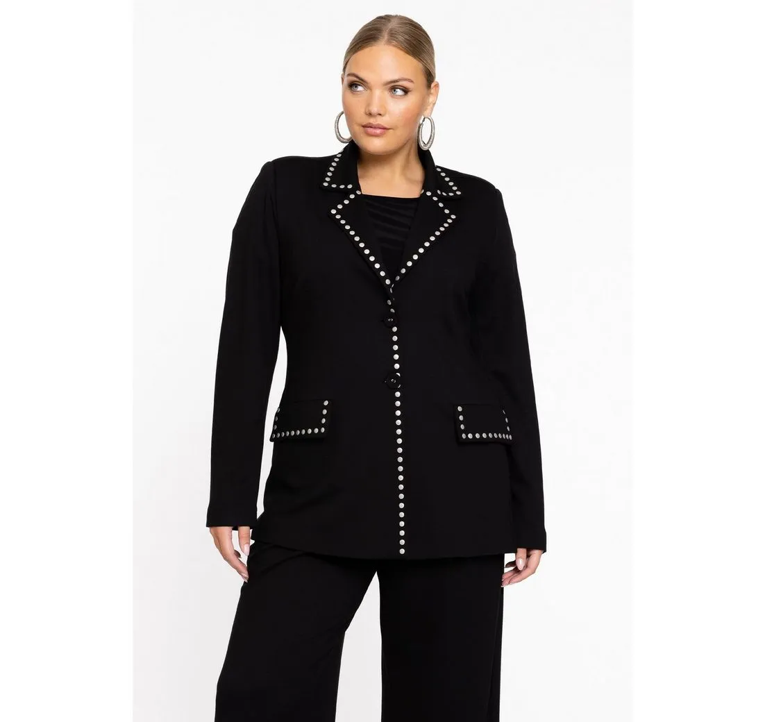 YOEK Jackenblazer Damen Blazer Große Größen