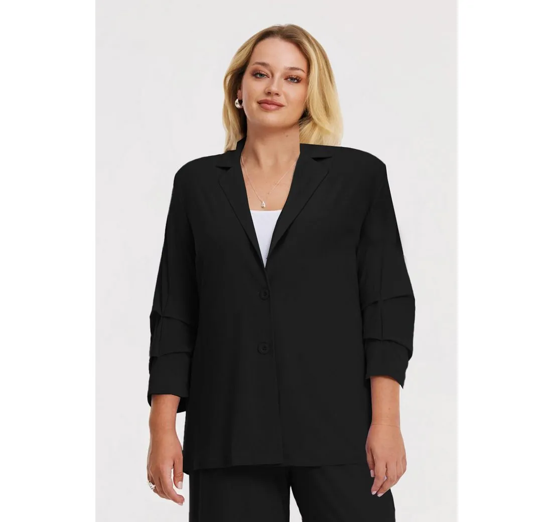 YOEK Jackenblazer Damen Blazer mit Langarm