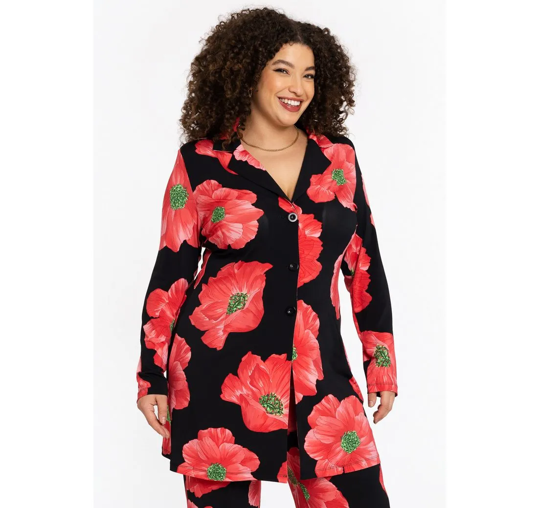 YOEK Jackenblazer Damen Blazer mit Langarm