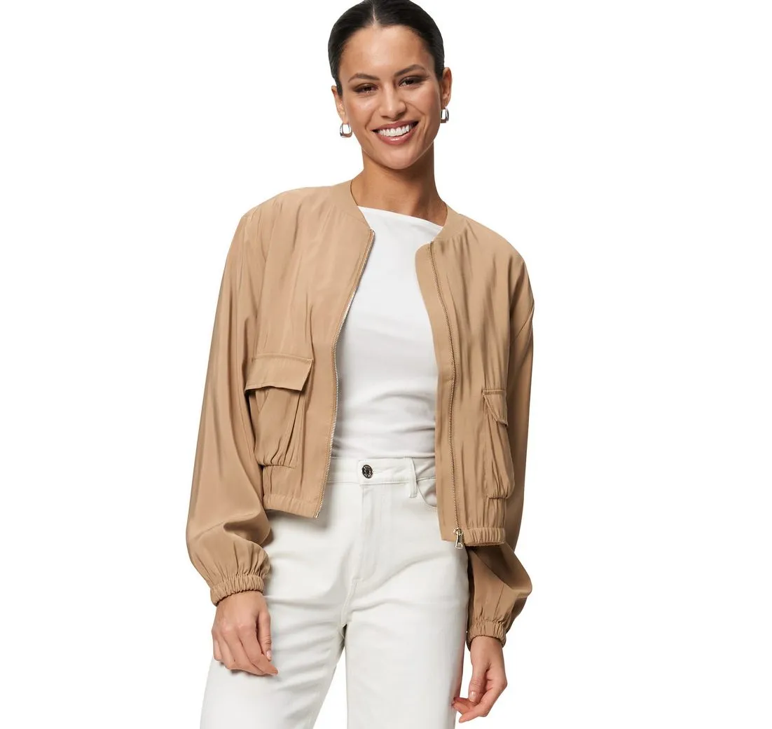 ZERO Jackenblazer zero Jacke mit Klappentaschen weiteres Detail