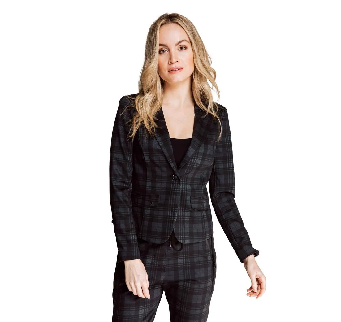 ZHRILL Jackenblazer Blazer BETSY Blue angenehmer Tragekomfort