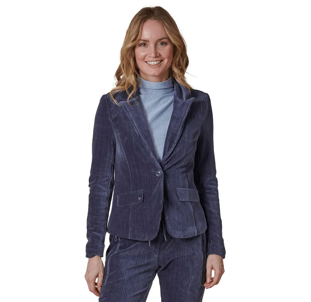 ZHRILL Jackenblazer ZHBETSY mit Rippstruktur