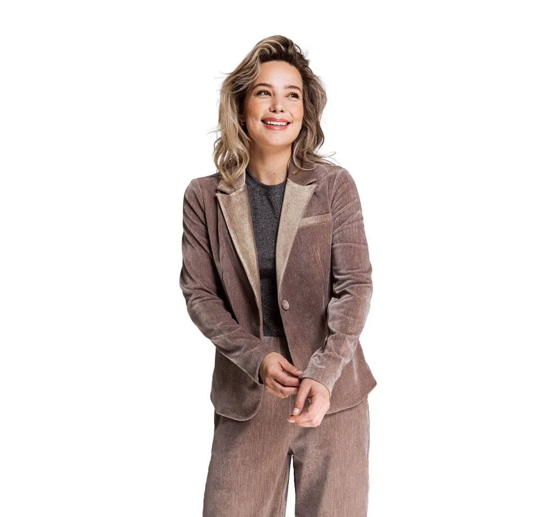 ZHRILL Jackenblazer ZHSALMA VELVET