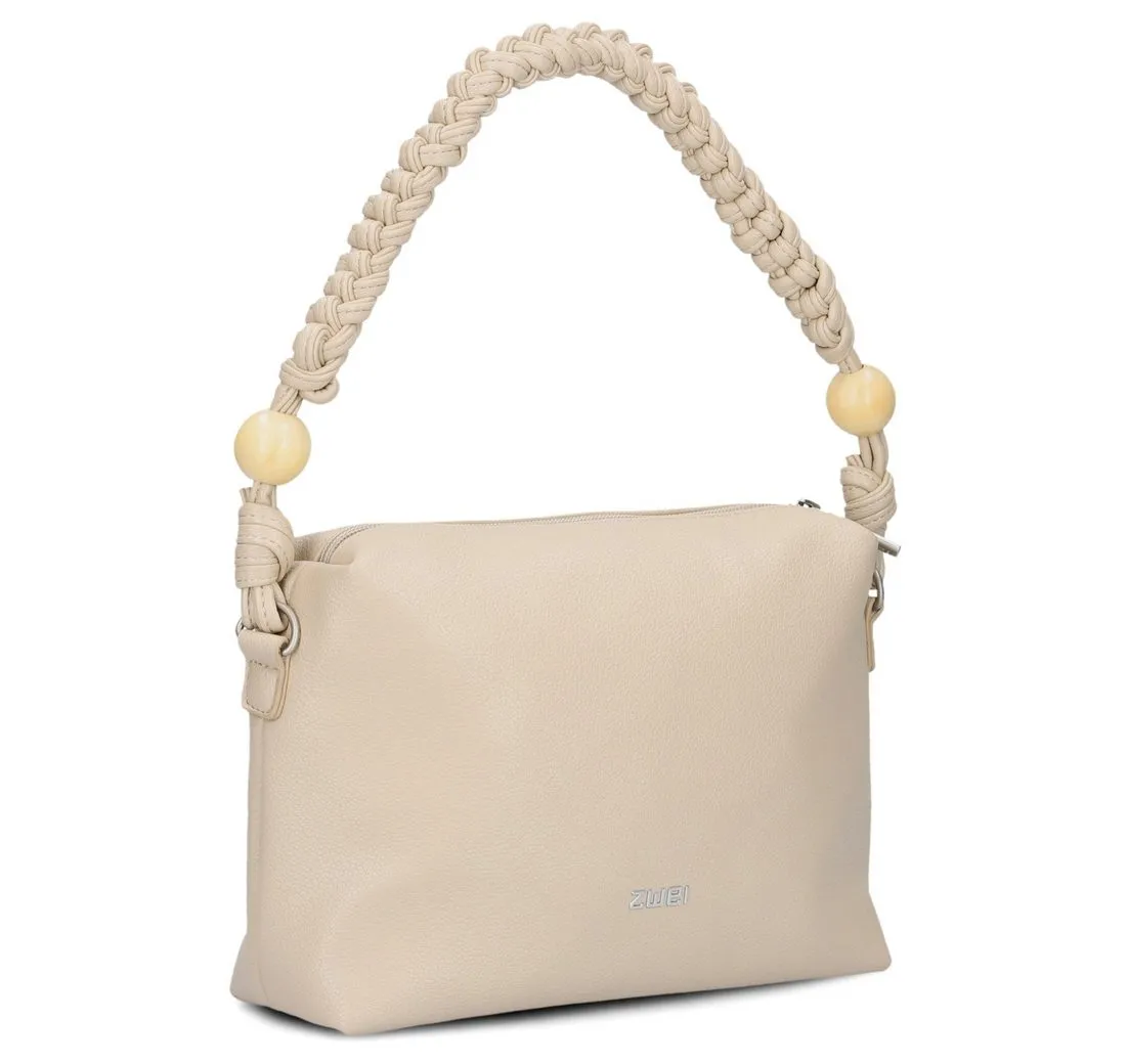 Zwei Umhängetasche Perla PE60 - Schultertasche 27 cm (sand)