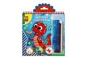 Activity and Coloring Book Metallic 3in1