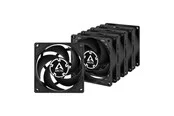 Arctic P8 PWM PST - 5-pack value pack - Gehäuselüfter - 80mm - Schwarz - 23 dBA