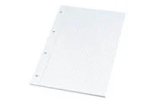 Bantex Standard Pad A4 Squared Punched