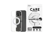 CARE by PanzerGlass Feature Case Transparent w. Silver Kickstand & MagSafe iPhone 15 Plus