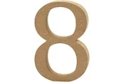 Creativ Company Number 8 MDF 13cm 1pc.