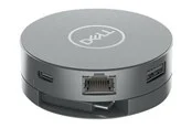 Dell 6-in-1 Multiport Adapter - USB-C - 90W - 1GBE