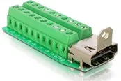 DeLOCK Adapter HDMI female > Terminal Block 20pin