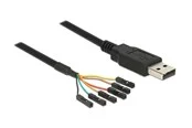 DeLOCK Converter USB 2.0 > Serial-TTL 6 pin pin header connector individually 1.8 m (3.3 V)