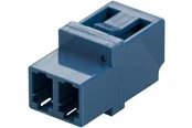 Deltaco FBP-1044 Snap-in fiber mating sleeve 2xLC-LC Single mode duplex