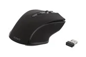 Deltaco MS-763 wireless USB Optical Mouse 5 buttons + scroll Black - Maus (Schwarz)
