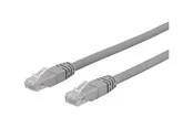 Deltaco patch cable - 1.5 m - grey - Grau - 1 meter