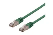Deltaco STP-611GAU - patch cable - 1.5 m - green - Grün - 1 meter