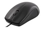 Deltaco Wired Optical Mouse 3 buttons with scroll - Maus (Schwarz)