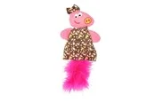 Dogman Cat Toy Pig with Catnip 10x24cm