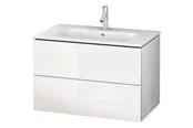 Duravit l-cube vanity unit with 2 drawers