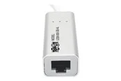 Eaton Series USB 3.0 SuperSpeed to Gigabit Ethernet NIC Network Adapter RJ45 10/100/1000 Aluminum White