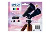 Epson 502 Multipack - 4 pakker - sort gul cyan magenta - original - blækpatron - Tintenpatrone Cyan