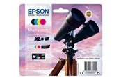 Epson 502XL Multipack - 4 pakker - høj kapacitet - sort gul cyan magenta - original - blækpatron - Tintenpatrone Cyan
