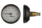 Erik Færgemann Termo/pressure gauge 1/2xø80 0-4 bar/20-120 °c