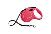 Flexi New CLASSIC M/L leash 5 m red