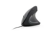 Gembird Ergonomic 6-button wired optical mouse - Vertical mouse (Schwarz)