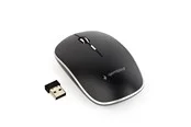 Gembird Silent wireless optical mouse - USB-A receivcer - Maus (Schwarz)