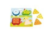 Goki Wooden Colors and Shapes Sorting Board Animal 12 pcs.