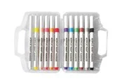 Hobby Mate StencilsAcrylic markers 12 pcs in case