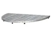 Home>it Doorstep grid semicircular - galvanised