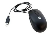 HP I USB Optical Scroll Mouse - Maus (Schwarz)