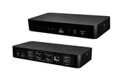 I-Tec - docking station - USB-C / USB4 / Thunderbolt 3 / Thunderbolt 4 / Thunderbolt 5 /USB-A - 2 x HDMI 2 x DP - 1GbE