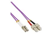 InLine patch cable - 3 m - 3 m - purple - Lila - 3 meter