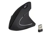 Inter-Tech Eterno KM-206R - Vertical mouse (Schwarz)