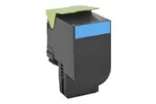 Lexmark 80C2HC0 / High Yield Return Program Toner - Tonerpatrone Cyan