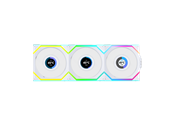Lian Li UNI FAN SL Wireless LCD Reverse 3 pack White - Gehäuselüfter - 120mm - Weiß mit RGB-Beleuchtung - 29 dBA
