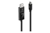 Lindy - video adapter cable - 24 pin USB-C to DisplayPort - 1 m