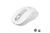 Logitech Signature M650 Large Wireless Off-White - Maus (Weiß)
