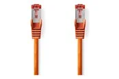 Nedis CCGL85221OG100 networking cable - Orange - 10 meter