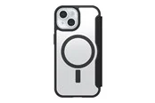 OtterBox React Folio MagSafe Apple iPhone 16e/15/14/13 Black Crystal - clear/black