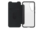 OtterBox React Folio Samsung Galaxy S25 Black Crystal - clear/black