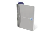 Oxford Office Essentials A5 Soft Card Twin-wire Notebook Ruled 180 Pages Assorted Colours SCRIBZEE® Compatible