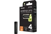 Panasonic Eneloop Pro BK-4HCDE/4BE - Battery 4 x AAA - (rechargeable) - 930 mAh